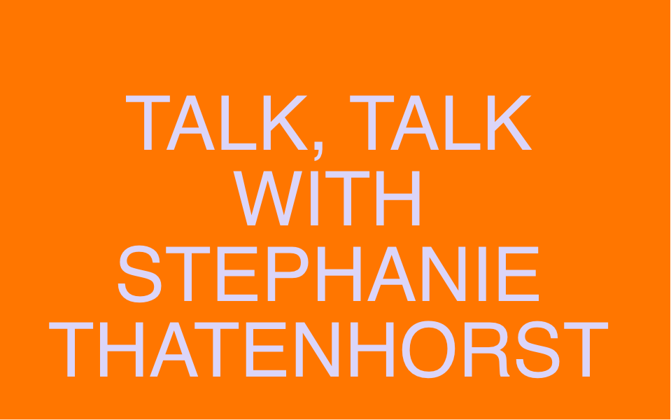 Design Talk mit Stephanie Thatenhorst