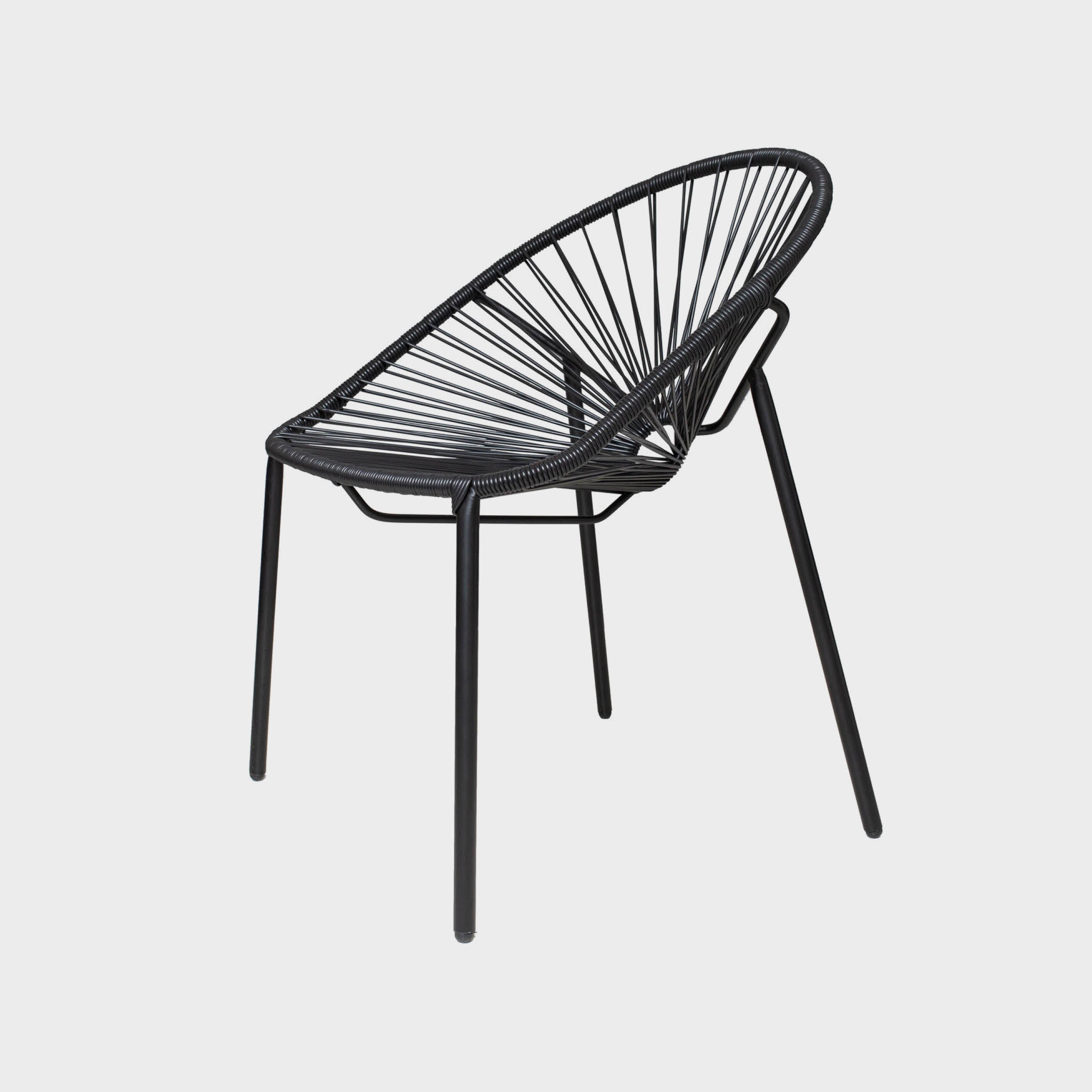 AD 4 Dining Chair Negro