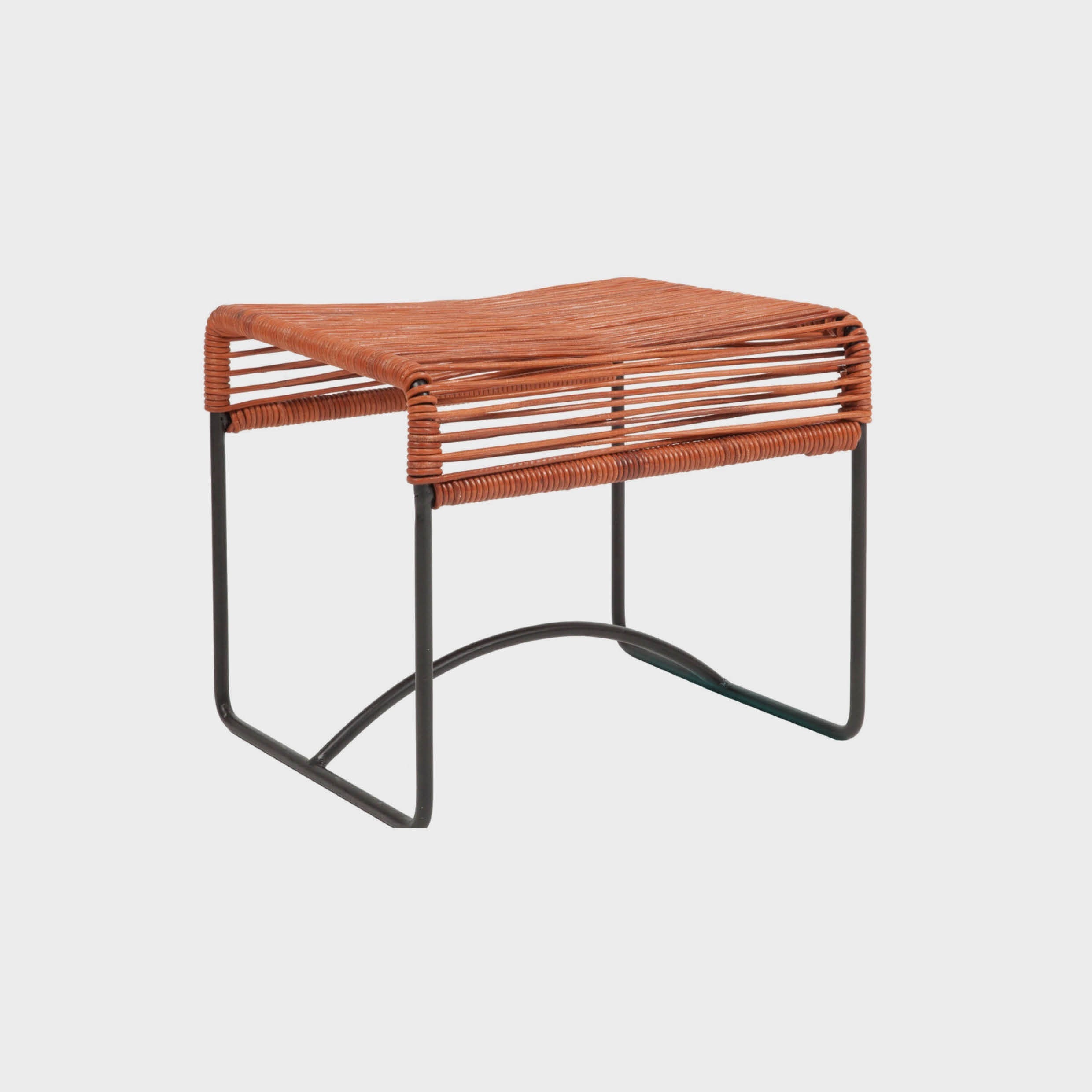 Design stool cognac