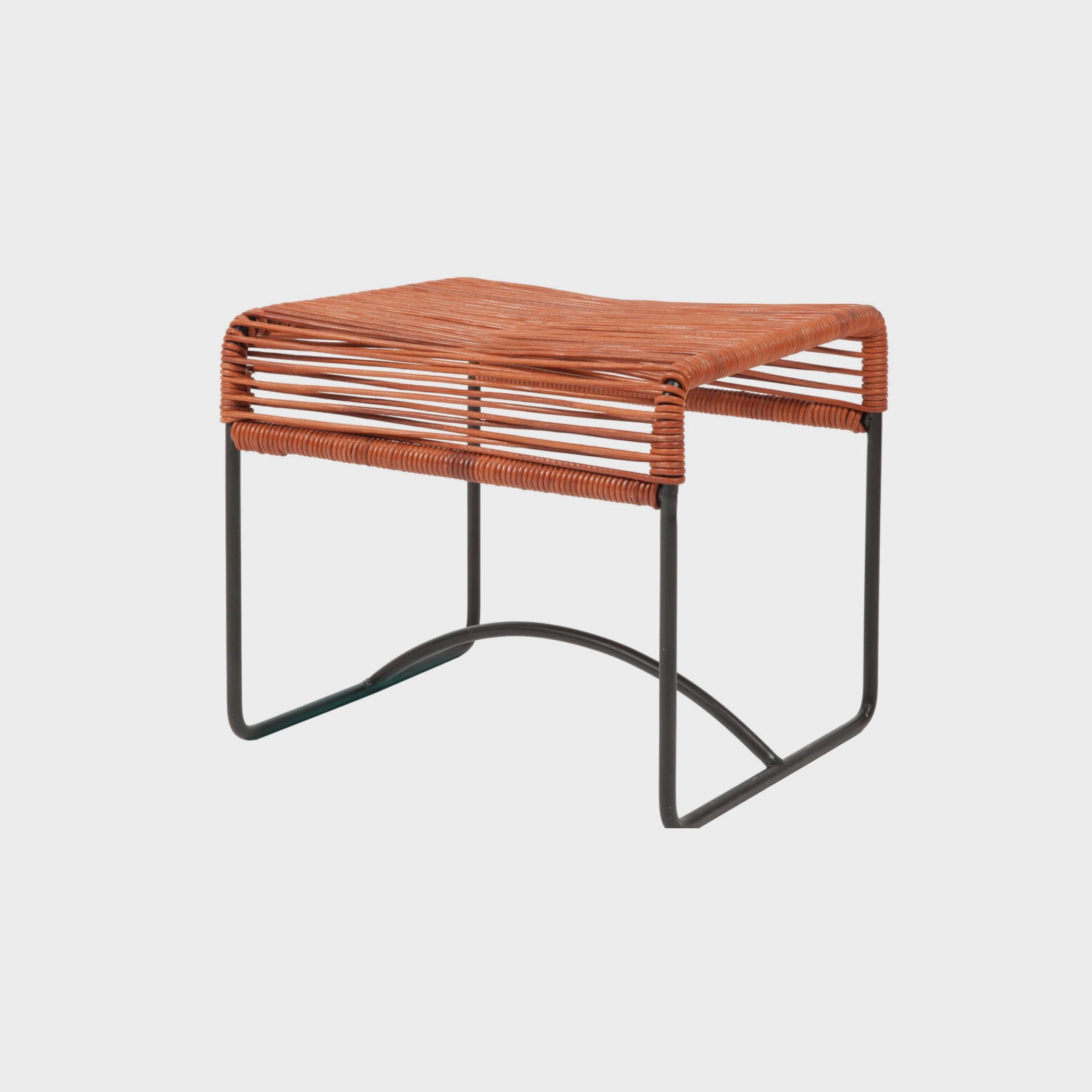 Design stool cognac